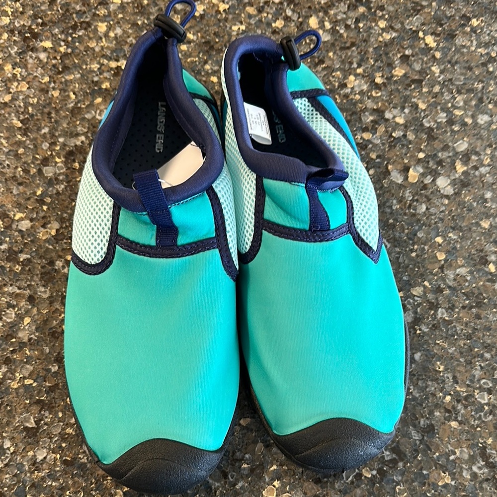 Teal and Navy Water Shoes